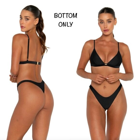 FAE Other - FAE Swim Zenith Bikini Bottom - Nero - G-String - High Cut - Minimalist